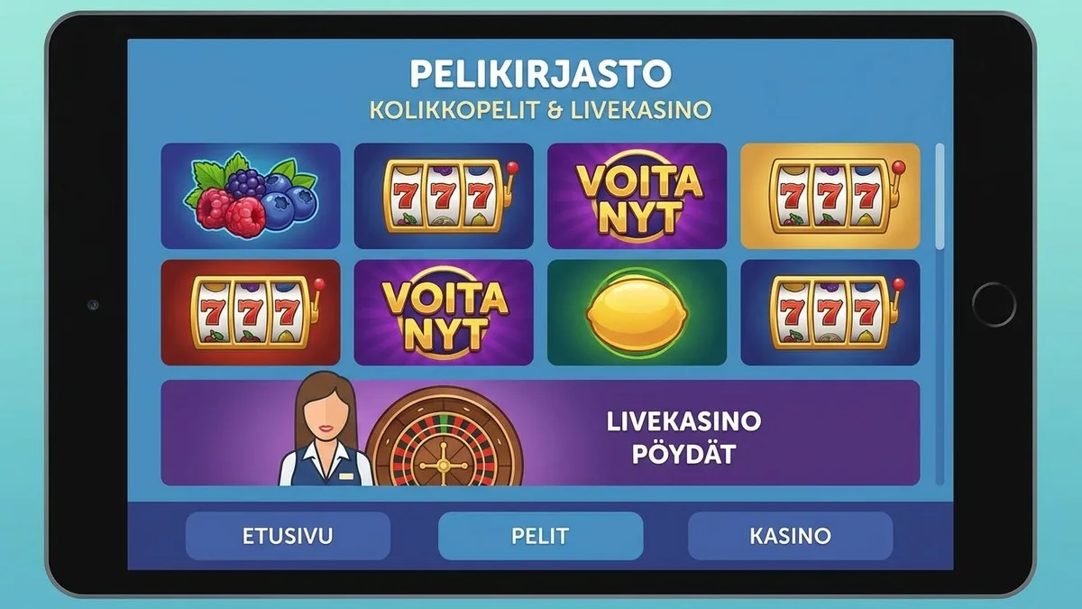 Kasinopelit ja kolikkopelit